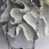 Beautiful 925 Sterling Silver Hematite Necklace Length 32 in