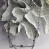 Beautiful 925 Sterling Silver Hematite Necklace Length 32 in