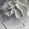 Elegant Italy 925 Sterling Silver Chain Necklace Length 24 in