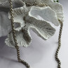 Vintage 925 Sterling Silver Chain Necklace S-Clasp Length 18 in