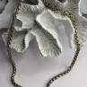Vintage 925 Sterling Silver Chain Necklace S-Clasp Length 18 in
