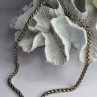 Vintage 925 Sterling Silver Chain Necklace S-Clasp Length 18 in