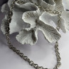 Vintage Judith Ripka 925 Sterling Silver Chain Necklace