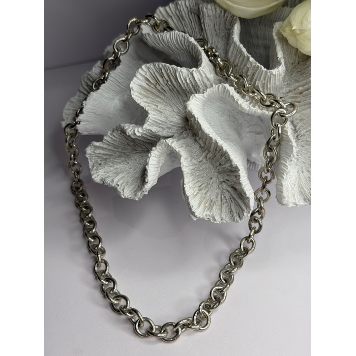 Vintage Judith Ripka 925 Sterling Silver Chain Necklace