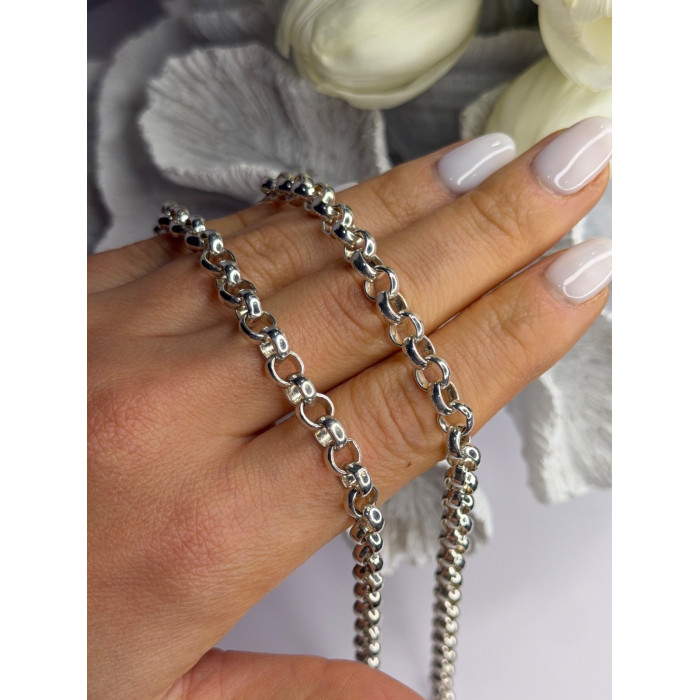 Prochain 925 Sterling Silver Chain Necklace Length 23 in