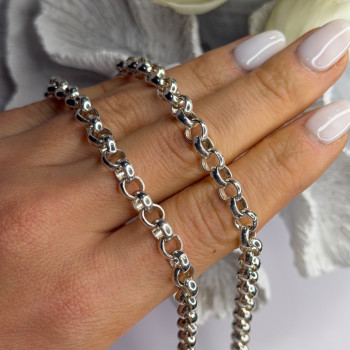 Prochain 925 Sterling Silver Chain Necklace Length 23 in