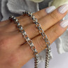 Prochain 925 Sterling Silver Chain Necklace Length 23 in