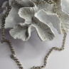 Prochain 925 Sterling Silver Chain Necklace Length 23 in