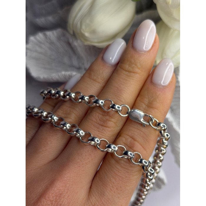 Prochain 925 Sterling Silver Chain Necklace Length 23 in