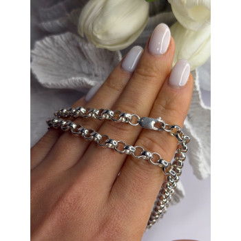 Prochain 925 Sterling Silver Chain Necklace Length 23 in