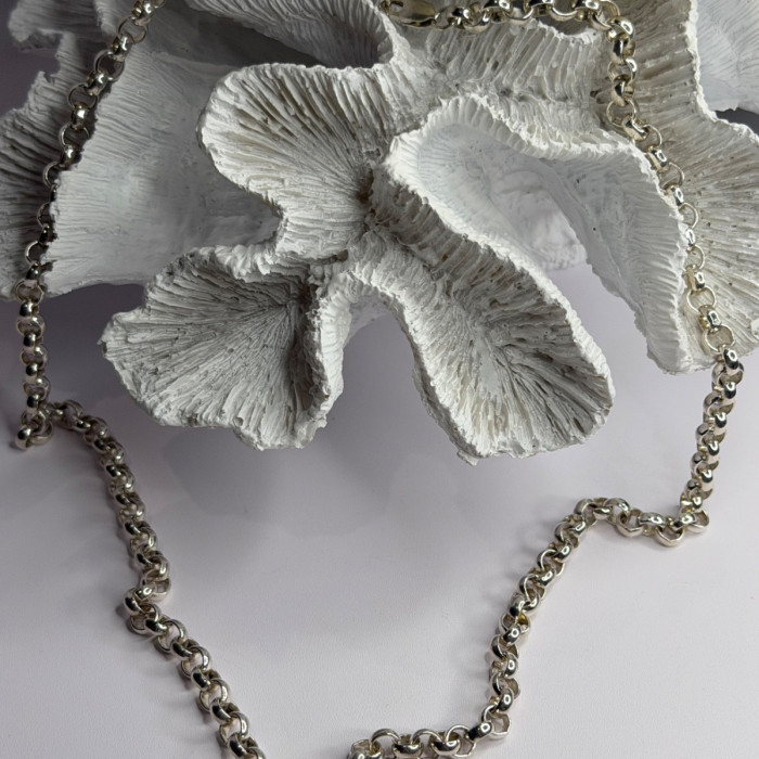 Prochain 925 Sterling Silver Chain Necklace Length 23 in