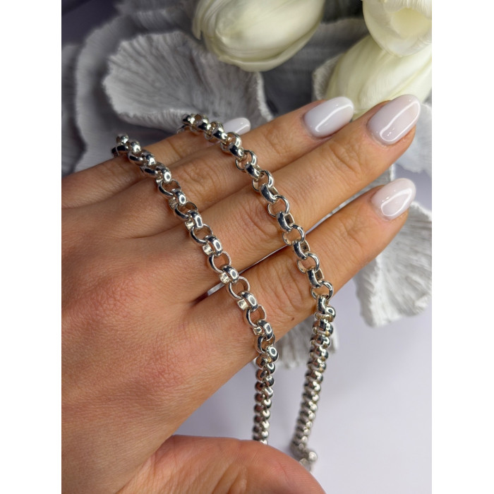 Prochain 925 Sterling Silver Chain Necklace Length 23 in