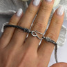 Vintage Indonesia BA 925 Sterling Silver Chain Necklace