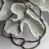 Vintage Indonesia BA 925 Sterling Silver Chain Necklace