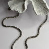 Vintage Indonesia BA 925 Sterling Silver Chain Necklace