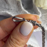 Vintage Indonesia BA 925 Sterling Silver Chain Necklace