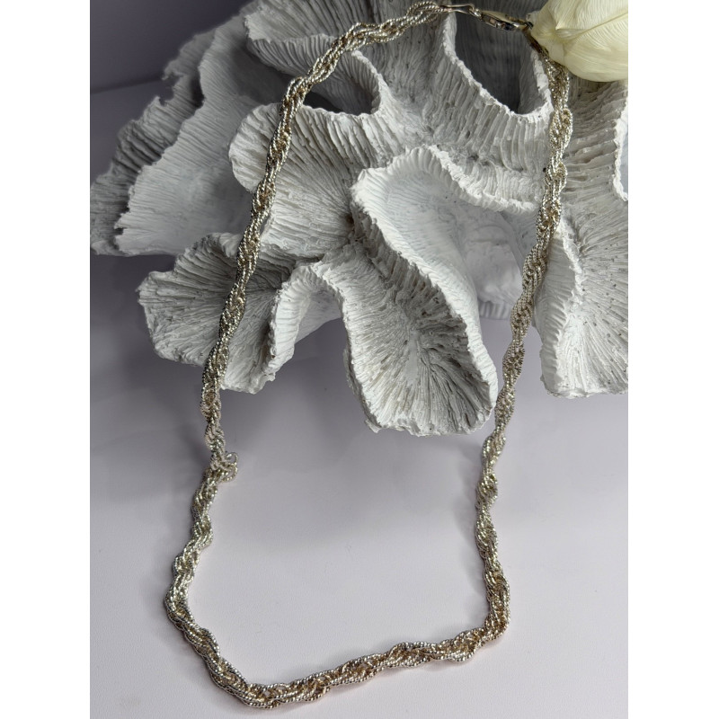 Beautiful Italy Milor 925 Sterling Silver Chain Necklace Length 20 in