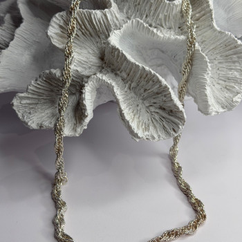 Beautiful Italy Milor 925 Sterling Silver Chain Necklace Length 20 in