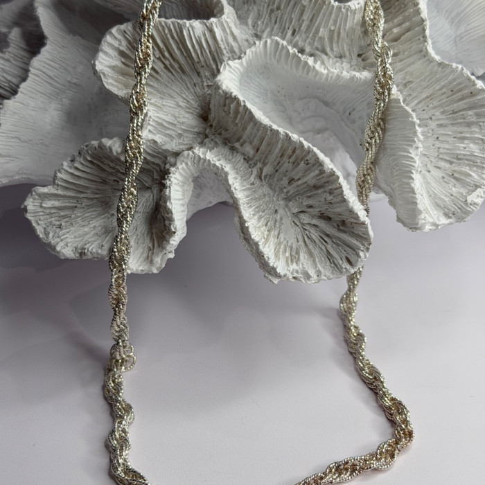 Beautiful Italy Milor 925 Sterling Silver Chain Necklace Length 20 in