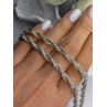 Beautiful Italy Milor 925 Sterling Silver Chain Necklace Length 20 in