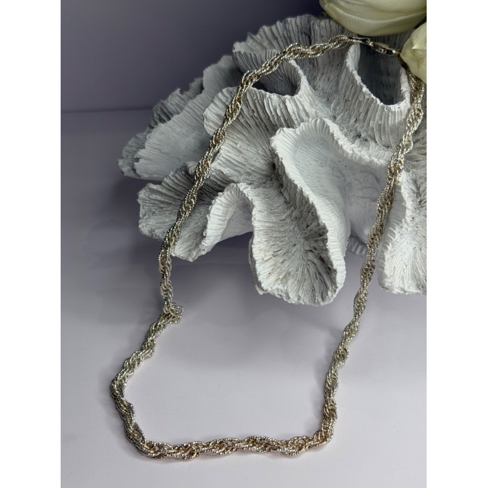 Beautiful Italy Milor 925 Sterling Silver Chain Necklace Length 20 in