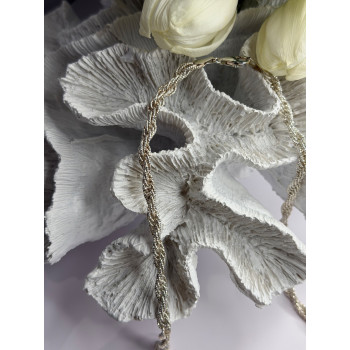 Beautiful Italy Milor 925 Sterling Silver Chain Necklace Length 20 in