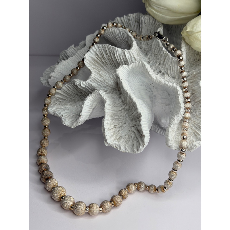 Beautiful Italy Milor 925 Sterling Silver Necklace Length 18 in