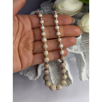 Beautiful Italy Milor 925 Sterling Silver Necklace Length 18 in