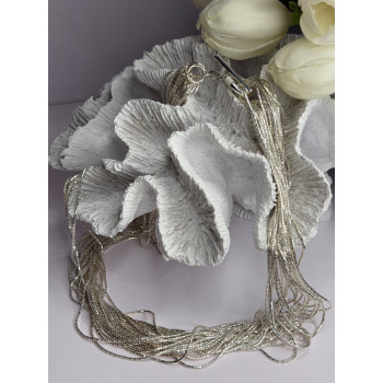 24 Chains Italy Milor 925 Sterling Silver Necklace