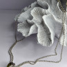 Arrack Lilly 925 Sterling Silver Peridot 2 Chain Necklace