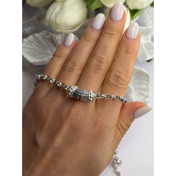 Prochain 925 Sterling Silver Charm Necklace Length 18 in