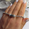 Prochain 925 Sterling Silver Charm Necklace Length 18 in