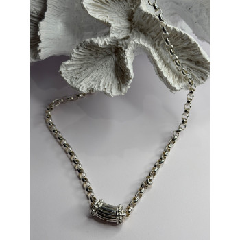 Prochain 925 Sterling Silver Charm Necklace Length 18 in