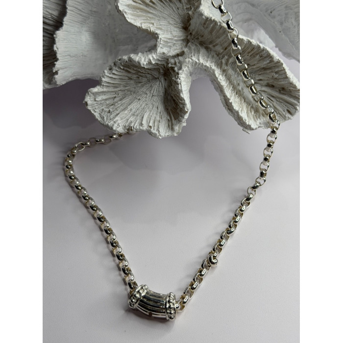 Prochain 925 Sterling Silver Charm Necklace Length 18 in