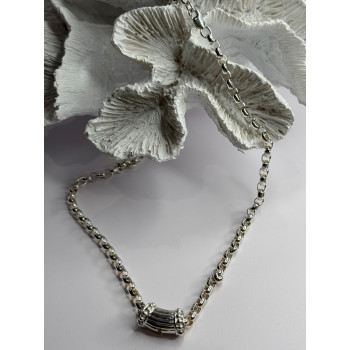 Prochain 925 Sterling Silver Charm Necklace Length 18 in