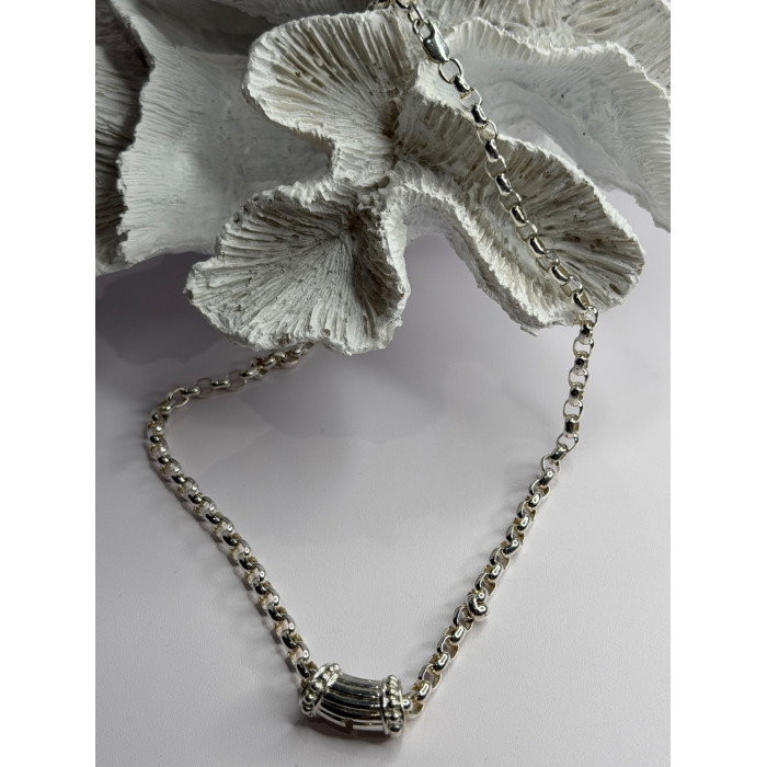 Prochain 925 Sterling Silver Charm Necklace Length 18 in