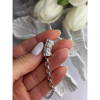 Prochain 925 Sterling Silver Charm Necklace Length 18 in