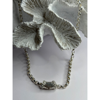 Prochain 925 Sterling Silver Charm Necklace Length 18 in