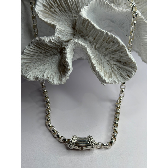 Prochain 925 Sterling Silver Charm Necklace Length 18 in