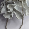 Vintage 925 Sterling Silver Chain Necklace Length 18 in