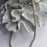 Vintage 925 Sterling Silver Chain Necklace Length 18 in