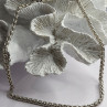 Vintage 925 Sterling Silver Chain Necklace Length 18 in