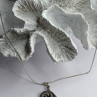 925 Sterling Silver Pisces Zodiac Necklace Length 20 in