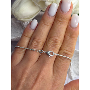 925 Sterling Silver Pisces Zodiac Necklace Length 20 in