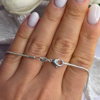 925 Sterling Silver Pisces Zodiac Necklace Length 20 in