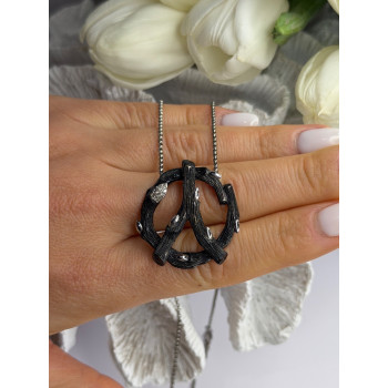 Dweck Diamonds 925 Sterling Silver Diamonds Necklace