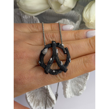 Dweck Diamonds 925 Sterling Silver Diamonds Necklace