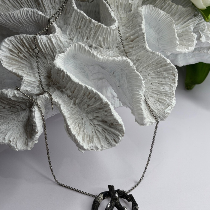 Dweck Diamonds 925 Sterling Silver Diamonds Necklace