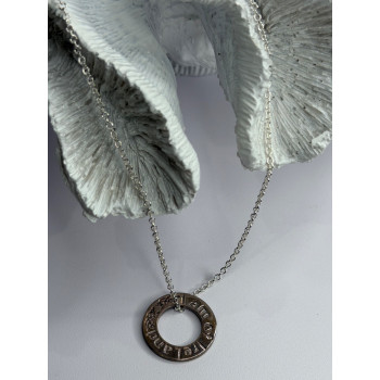 I am of Ireland 925 Sterling Silver Necklace Length 18 in