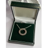 I am of Ireland 925 Sterling Silver Necklace Length 18 in